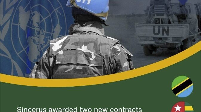 Renforcement des capacités de maintien de la paix, Sincerus gagne un marché concernant le Togo
